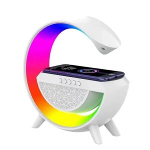 Aerbes AB-SJ33 Rainbow Light Bluetooth zvučnik-bežični punjač 15W 3 u 1