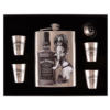 Komplet set Jack Daniel’s, ( PLJOSKA + 4 ŠALICE ) model 2