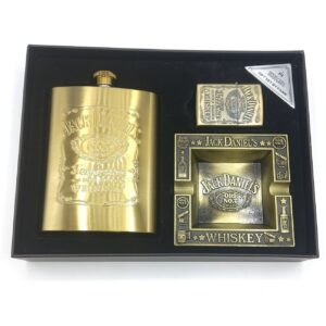 Komplet set Jack Daniel’s, ( PLJOSKA + PEPELJARA + UPALJAČ ))