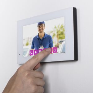 Video portafonski sustav s dvije žice i 7-inčnim zaslonom osjetljivim na dodir